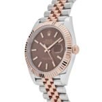 Rolex Datejust 41 126331 Two-Toned Rose Gold Stainless Steel Brown Dial (2023) - Image 3