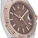 Rolex Datejust 41 126331 Two-Toned Rose Gold Stainless Steel Brown Dial (2023) - Image 5