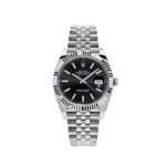 Rolex Datejust 41 126334 Stainless Steel Black Dial Jubilee Bracelet