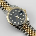 Rolex Datejust 36 126233 Stainless Steel Yellow Gold Black Diamond Dial Jubilee (2024) - Image 2
