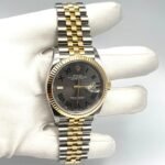 Rolex Datejust 36 126233 ‘Wimbledon’ Stainless Steel Yellow Gold Slate Dial Jubilee (2021) - Image 3