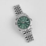 Rolex Datejust 41 126334 Stainless Steel Green Dial Jubilee (2022) - Image 3