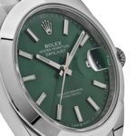 Rolex Datejust 41 126300 Stainless Steel Green Dial Oyster (2025) - Image 4