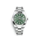 Rolex Datejust 41 126300 Stainless Steel Green Fluted-Motif Dial Oyster (2023)