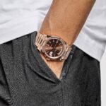 Rolex Day-Date 40 228235 Rose Gold Chocolate Baguette Diamond Dial - Image 2