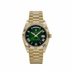 Rolex Day-Date 40 228238 Yellow Gold Green Ombre Roman Numeral Dial