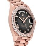 Rolex Day-Date 40 228345RBR Rose Gold Diamond Bezel Slate Ombre Dial - Image 4