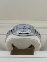 Rolex Day-Date 40 228396TBR Platinum Diamond Bezel Diamond-Paved Sapphire Dial (2024) - Image 4