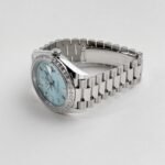 Rolex Day-Date 40 228396TBR Platinum Diamond Bezel Ice Blue Diamond Dial (2017) - Image 5