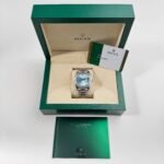 Rolex Day-Date 40 228396TBR Platinum Diamond Bezel Ice Blue Diamond Dial (2017) - Image 14