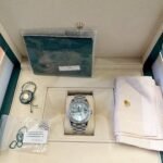 Rolex Day-Date 40 228396TBR Platinum Diamond Bezel Ice Blue Diamond Dial (2023) - Image 12