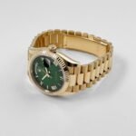 Rolex Day-Date 36 128238 Yellow Gold Green Ombre Roman Numeral Dial (2024) - Image 4
