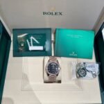 Rolex Day-Date 40 228345RBR Rose Gold Eisenkiesel Diamond Dial Diamond Bezel (2025) - Image 7