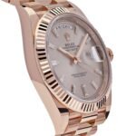 Rolex Day-Date 40 228235 Rose Gold Sundust Diamond Dial - Image 3