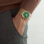 Rolex Day-Date 40 228238 Yellow Gold Green Roman Numerals Dial (2023) - Image 2