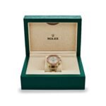 Rolex Daytona 116578SACO Yellow Gold Sapphire Bezel Mother Of Pearl Dial - Image 6