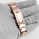 Rolex Daytona 116595RBOW ‘Rainbow’ Rose Gold Black Dial Sapphire Bezel (2022) - Image 11
