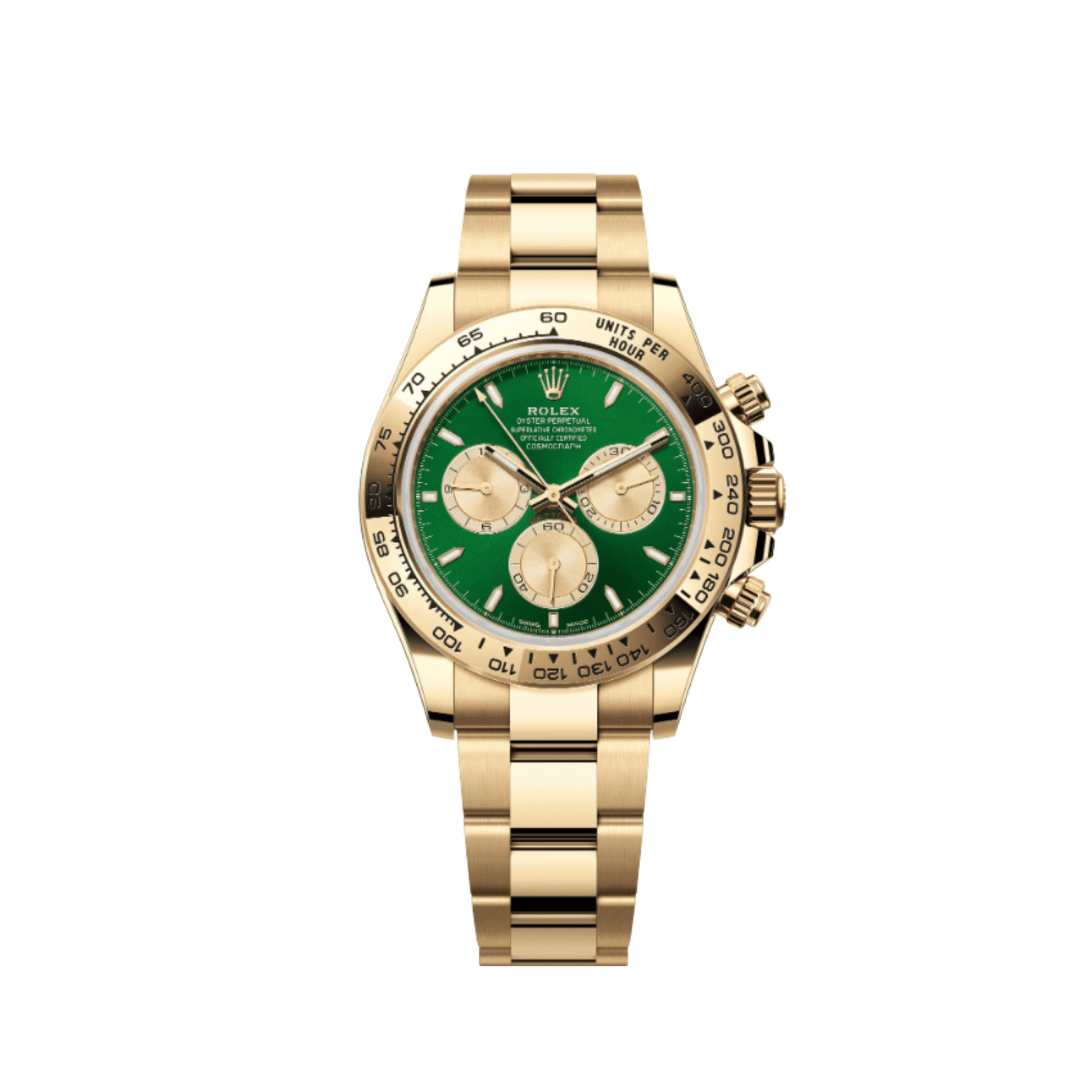 rolex-daytona-126508-yellow-gold-green-dial-2025-rolex-1153612820-1 Rolex Daytona 126508 Yellow Gold Green Dial (2025) - Image 1