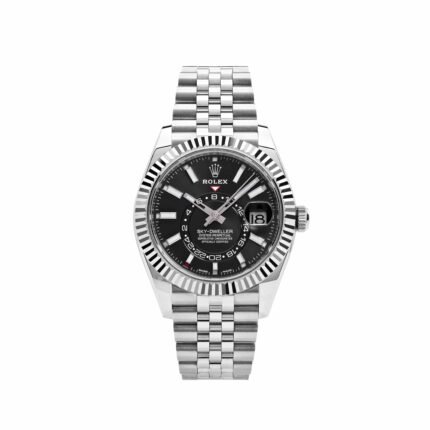 Rolex Sky-Dweller 326934 Stainless Steel Black Dial Jubilee
