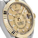 Rolex Sky-Dweller 336933 Stainless Steel Yellow Gold Jubilee Champagne Dial (2024) - Image 5