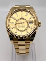 Rolex Sky-Dweller 326938 Yellow Gold Champagne Dial - Image 5