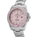 Rolex Submariner Date 116610LN Stainless Steel With Aftermarket Custom Made Pink Dial (2019) - Image 4