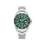 Rolex Submariner Date 116610LV ‘Hulk’ Stainless Steel Green Dial