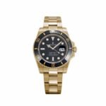Rolex Submariner Date 116618LN Yellow Gold Black Dial (2015)