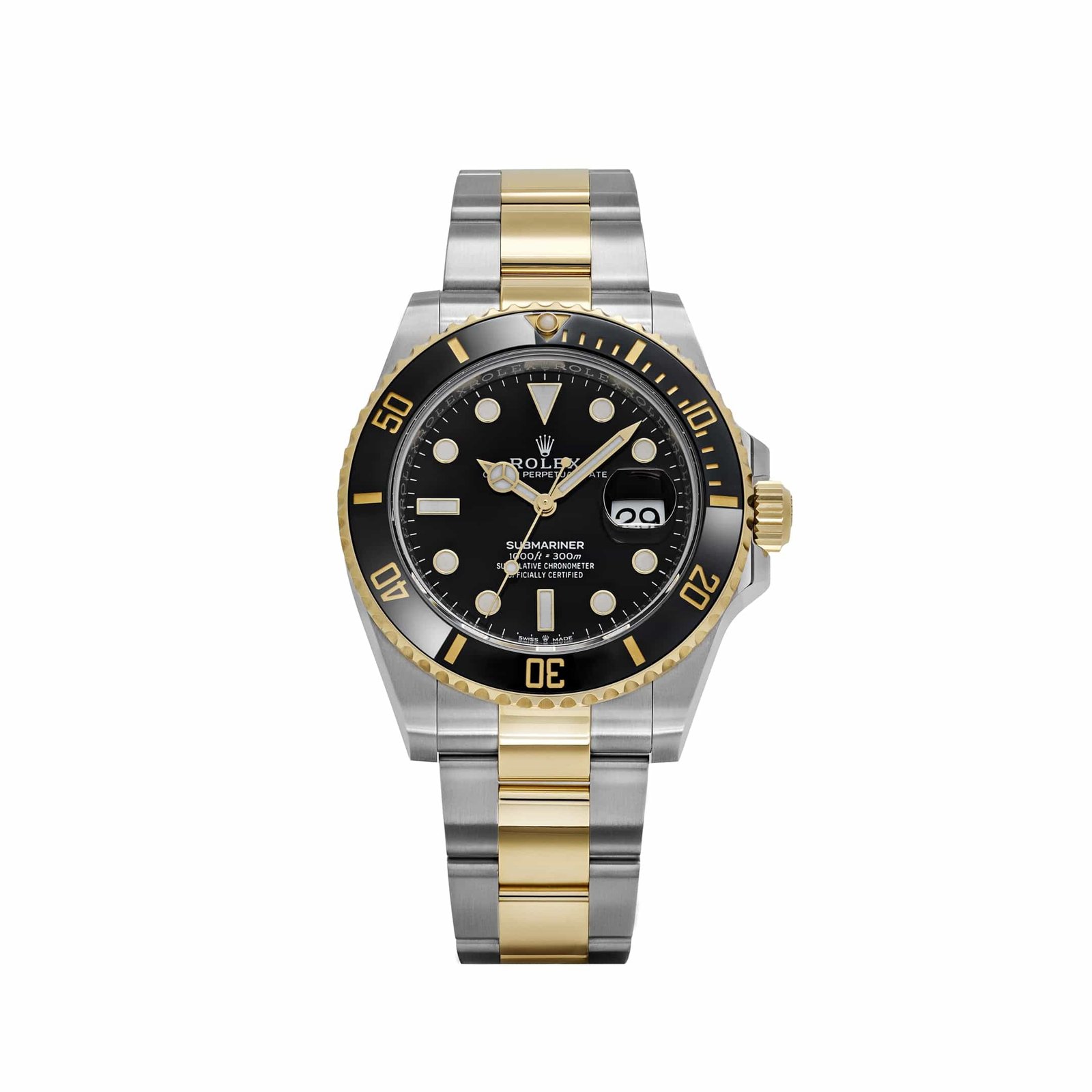 rolex-submariner-date-126613ln-stainless-steel-yellow-gold-black-dial-2024-rolex-1173530098 Rolex Submariner Date 126613LN Stainless Steel Yellow Gold Black Dial (2024) - Image 1