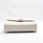 Saint Laurent Envelope Crossbody Eggshell White - Image 4