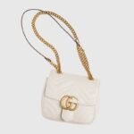 GUCCI MARMONT MINI SHOULDER BAG (White) - Image 3