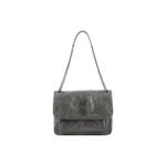 SAINT LAURENT NIKI MEDIUM IN CRINKLED VINTAGE LEATHER