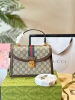 GUCCI OPHIDIA TOP HANDLE SMALL BAG - Image 2