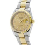 Rolex Datejust 41 126333 Stainless Steel Yellow Gold Champagne Dial Oyster (2023) - Image 2