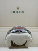 Rolex Oyster Perpetual 36 126000 Stainless Steel Coral Red Dial - Image 3