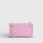 Hermès Lindy 20 Clemence Mauve Sylvester Palladium Hardware - Image 5