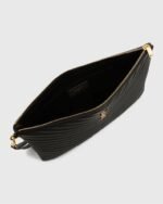 Saint Laurent YSL Monogram Large Pouch in Smooth Leather - Image 3