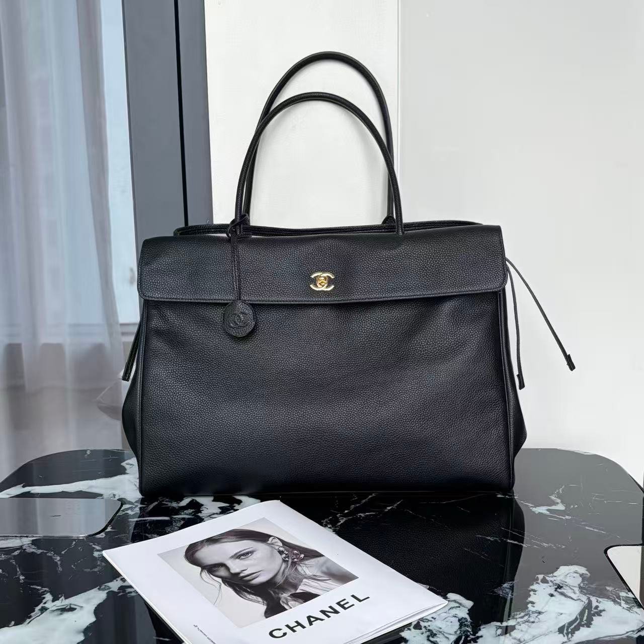 1 Chanel Large Tote - Image 1